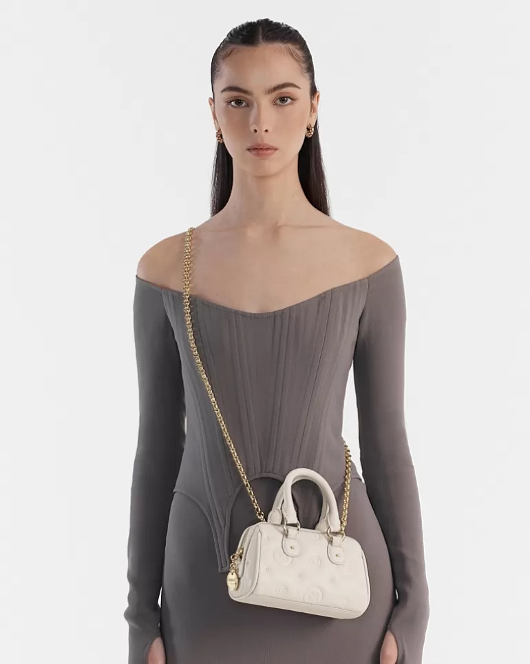 Best Sale Flashback Leather Mini Bowler Crossbody Bag Crossbody Bags