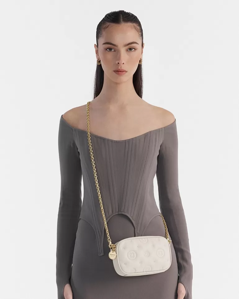 Shop Flashback Leather Pouch Crossbody Bag Crossbody Bags