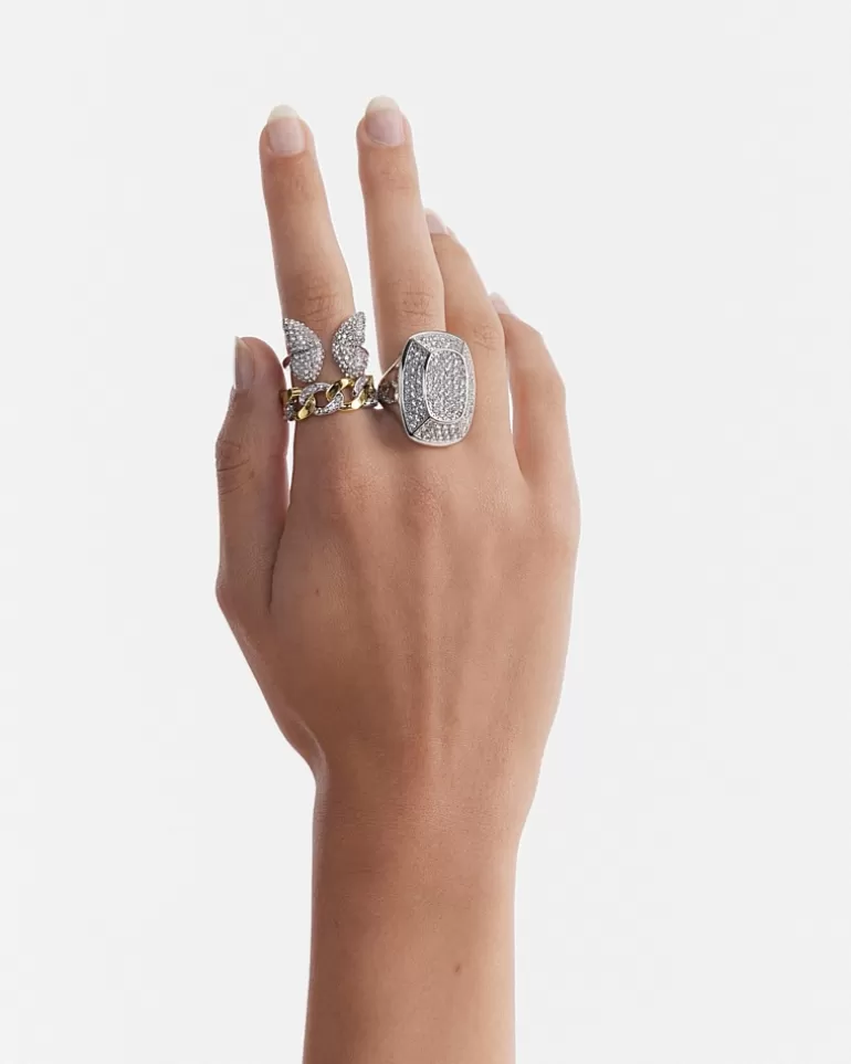 Cheap Flitter Open Ring Rings